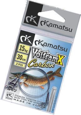 KAMATSU PRZYPON VOLFRAM X CARBON 30 cm 5kg