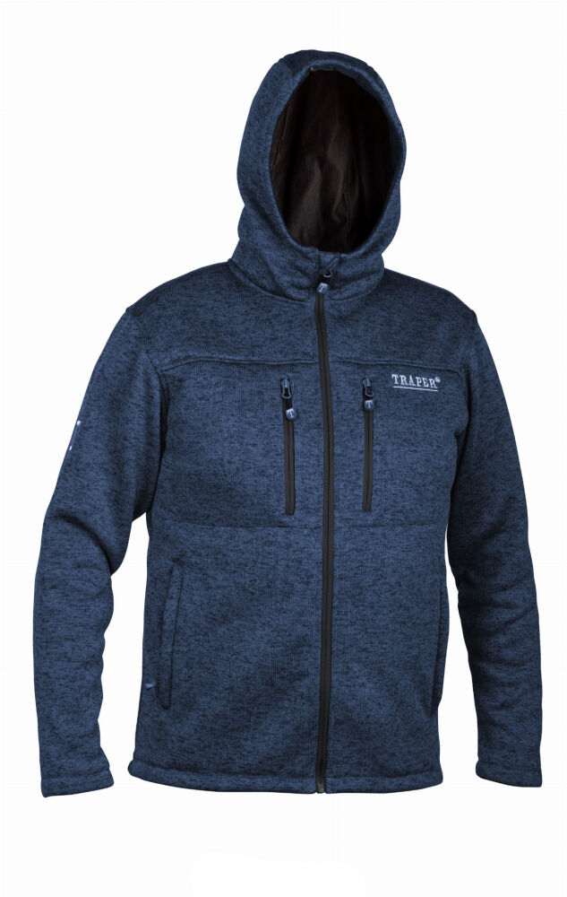 TRAPER BLUZA ALASKA HOOD DARK BLUE XXL