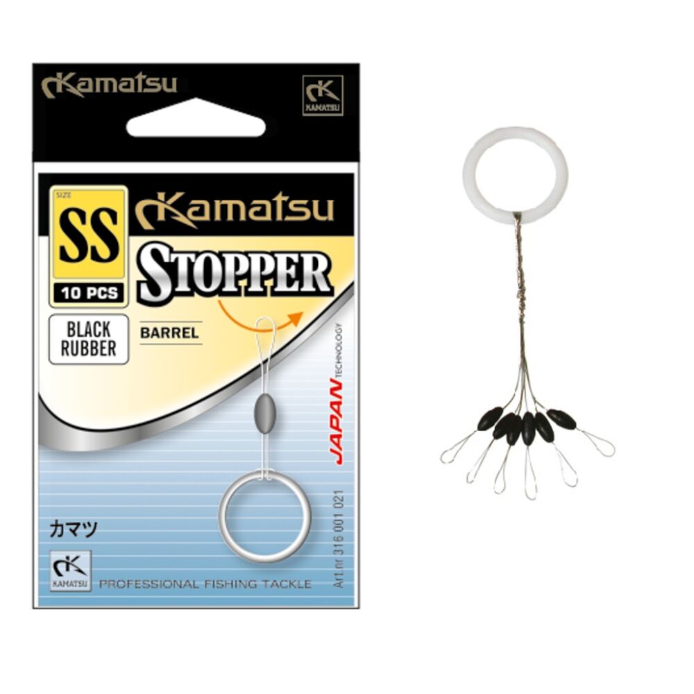 KAMATSU STOPER GUMOWY BECZUŁKA CZARNA XL