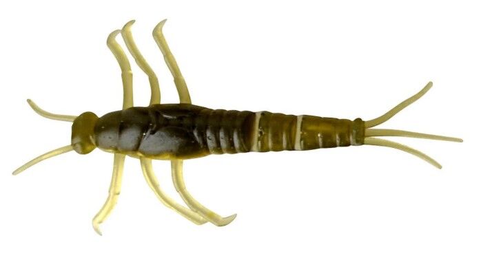 SAVAGE LB 3D PVC MAYFLY NYMPH 5cm 1G GREEN