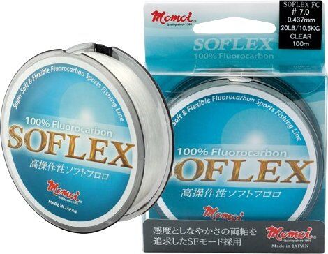 MOMOI ŻYŁKA FLUOROCARBON SOFLEX FC 50m 0,203mm 3,6kg