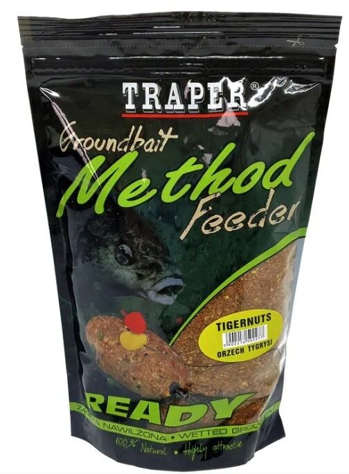 TRAPER ZANĘTA METHOD FEEDER READY GOTOWA 750g ORZECH TYGRYSI