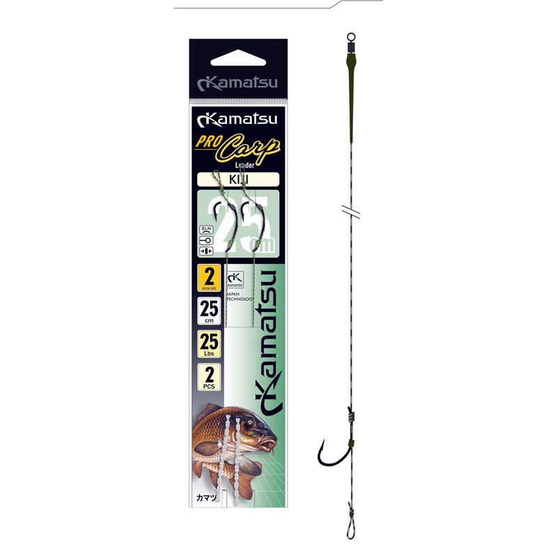 KAMATSU HAK Z WŁOSEM PRO CARP KIJI 4BLN 25cm
