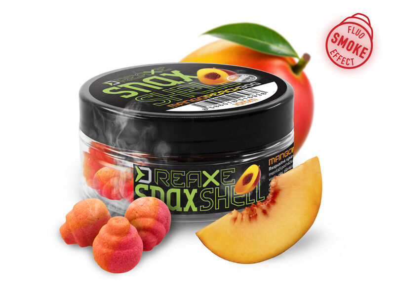 DELPHIN D SNAX SHELL 12mm 30g MANGO BRZOSKWINIA