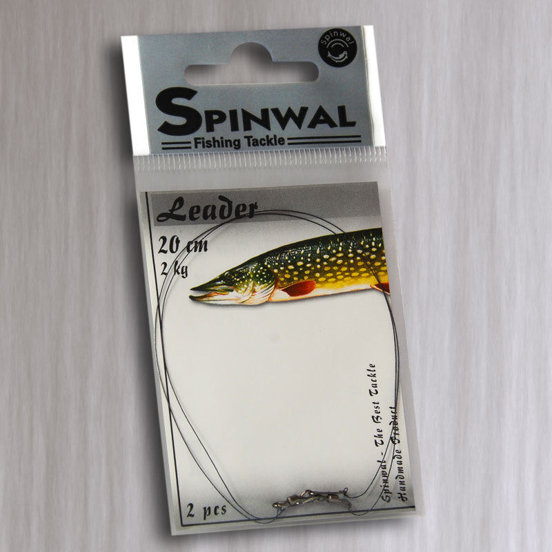 SPINWAL PRZYPON WOLFRAMOWY 20cm 4kg ZBROJONY
