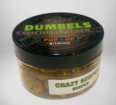 TRAPER DUMBELS MF POP UP 8-10 30g SCOPEX