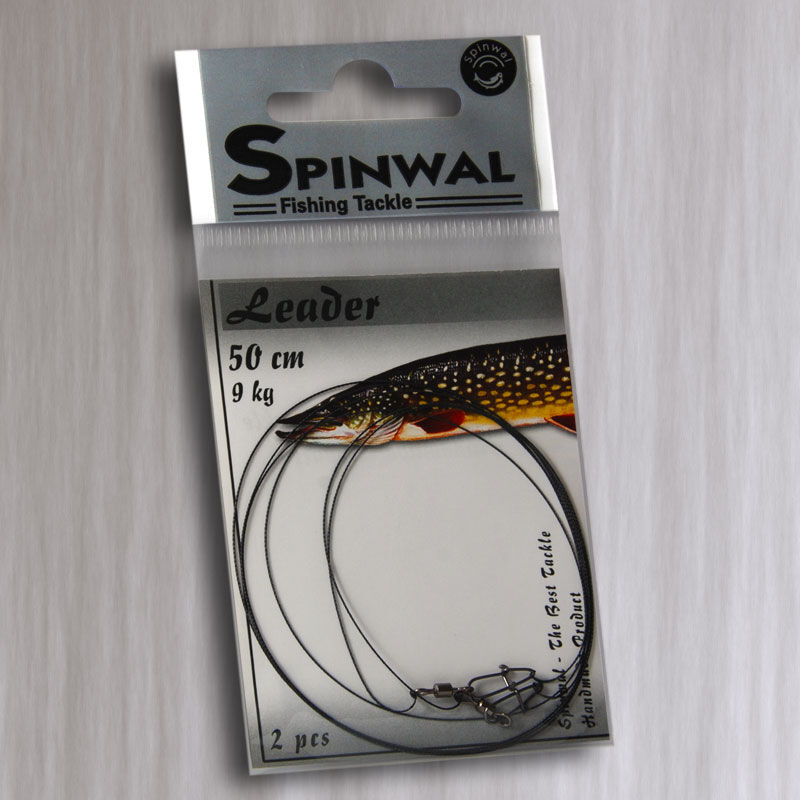 SPINWAL PRZYPON WOLFRAMOWY 50cm 9kg ZBROJONY