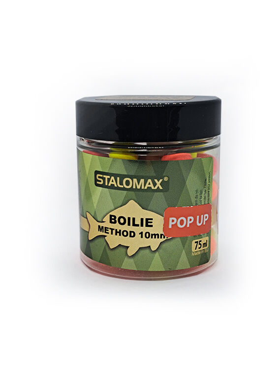 STALOMAX KULKI POP UP FLUO 12mm SKISŁE MASŁO 75ml - 2