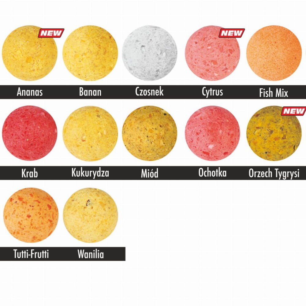 TRAPER KULKI PŁYWAJĄCE 12mm CYTRUS 50g - 2