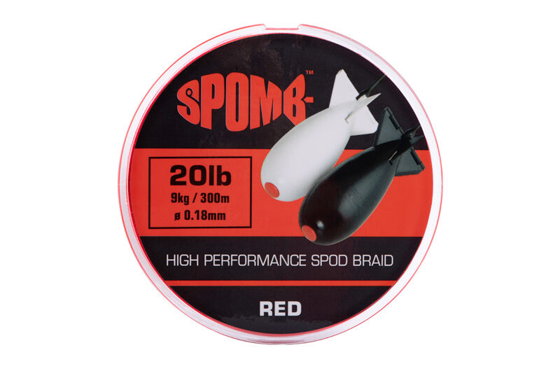SPOMB PLECIONKA 300m 9kg 20lb RED