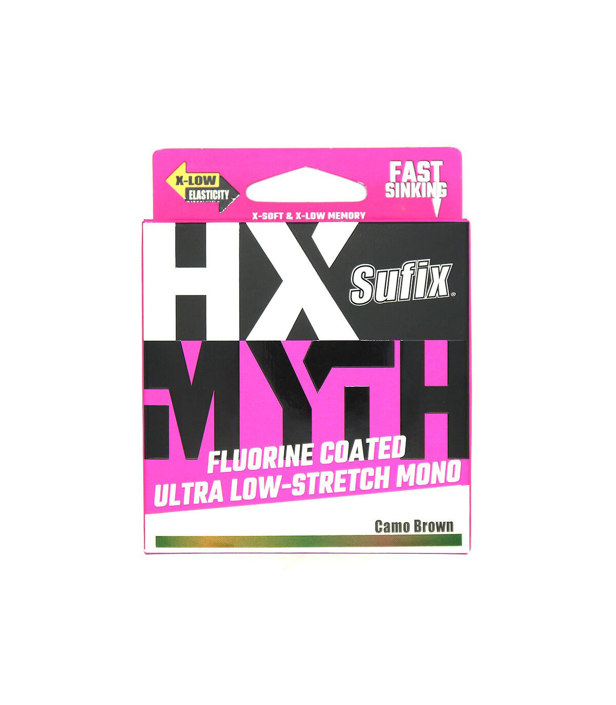 SUFIX ŻYŁKA HX MYTH CAMO BROWN 300m 0,25mm