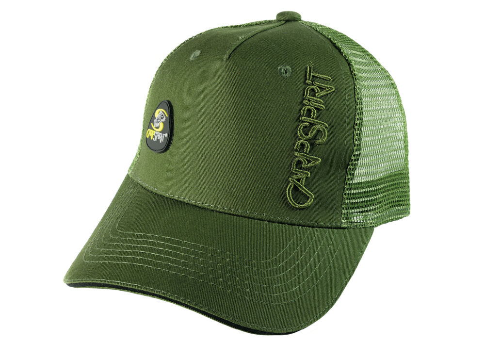 CARP SPIRIT CZAPKA BASEBAL CS TRILOBE LOGO GREEN