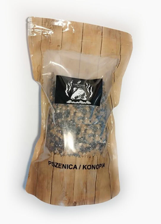 CARP FOOD PSZENICA-KONOPIA NATURALNA 1kg