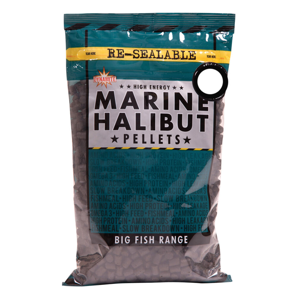 DYNAMITE BAITS PELLET MARINE HALIBUT 900g 14mm