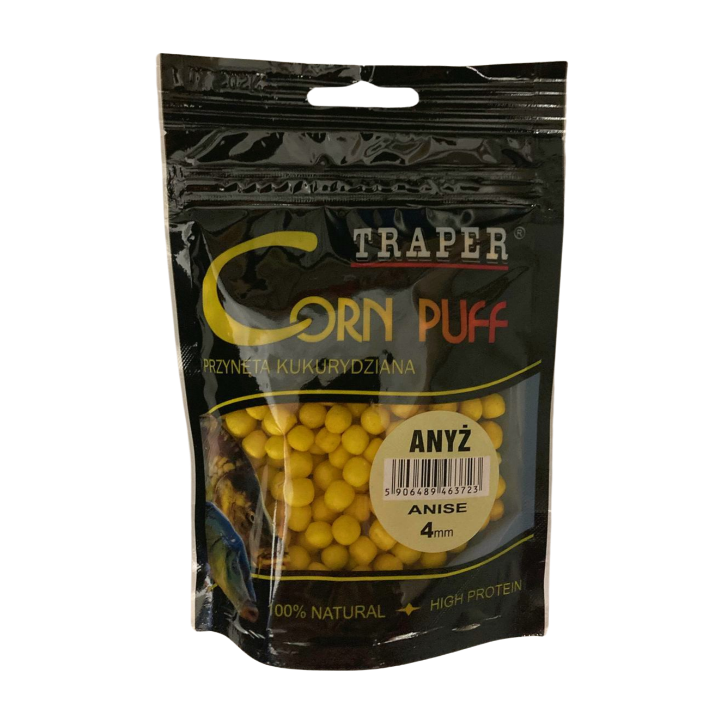 TRAPER PŁYWAJĄCA PRZYNĘTA HACZYKOWA CORN PUFF ANYŻ 20g 4mm
