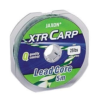 JAXON XTR CARP LEAD CORE BROWN BLACK 30LBS 5m