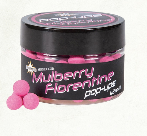 DYNAMITE BAITS FLURO POP-UP 12mm MULBERRY FLORENTINE