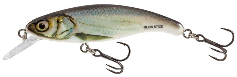 SALMO WOBLER SLICK STICK FLOAT 6cm REAL BLEAK