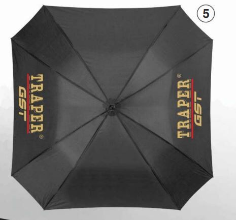 TRAPER PARASOL GST PRO BLACK 250cm