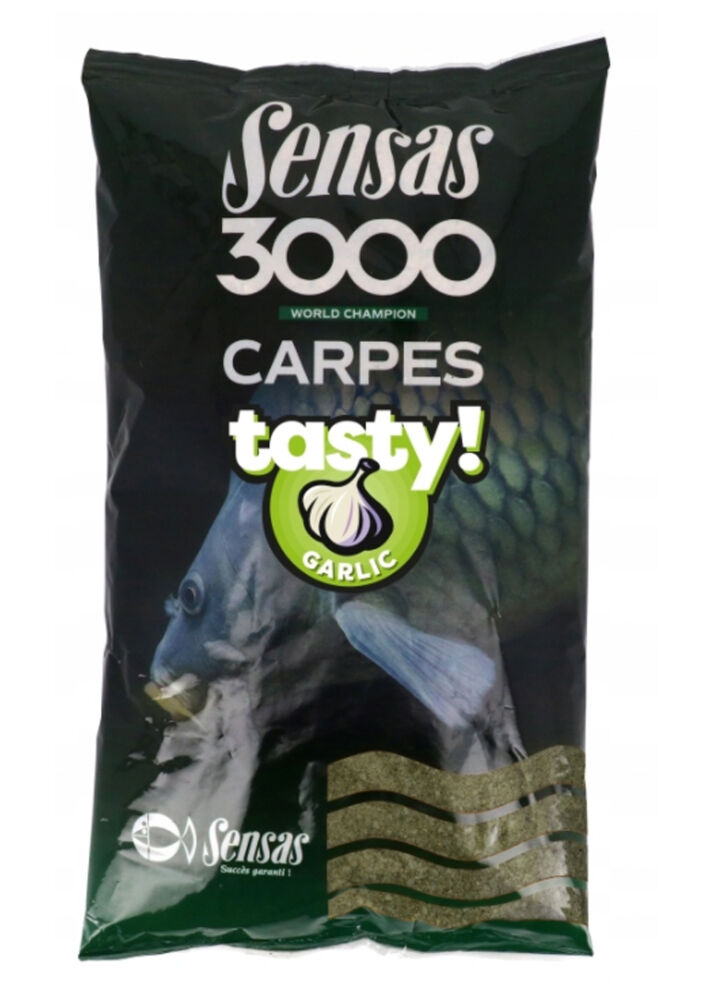 SENSAS ZANĘTA 3000 TASTY CARPES GARLIC