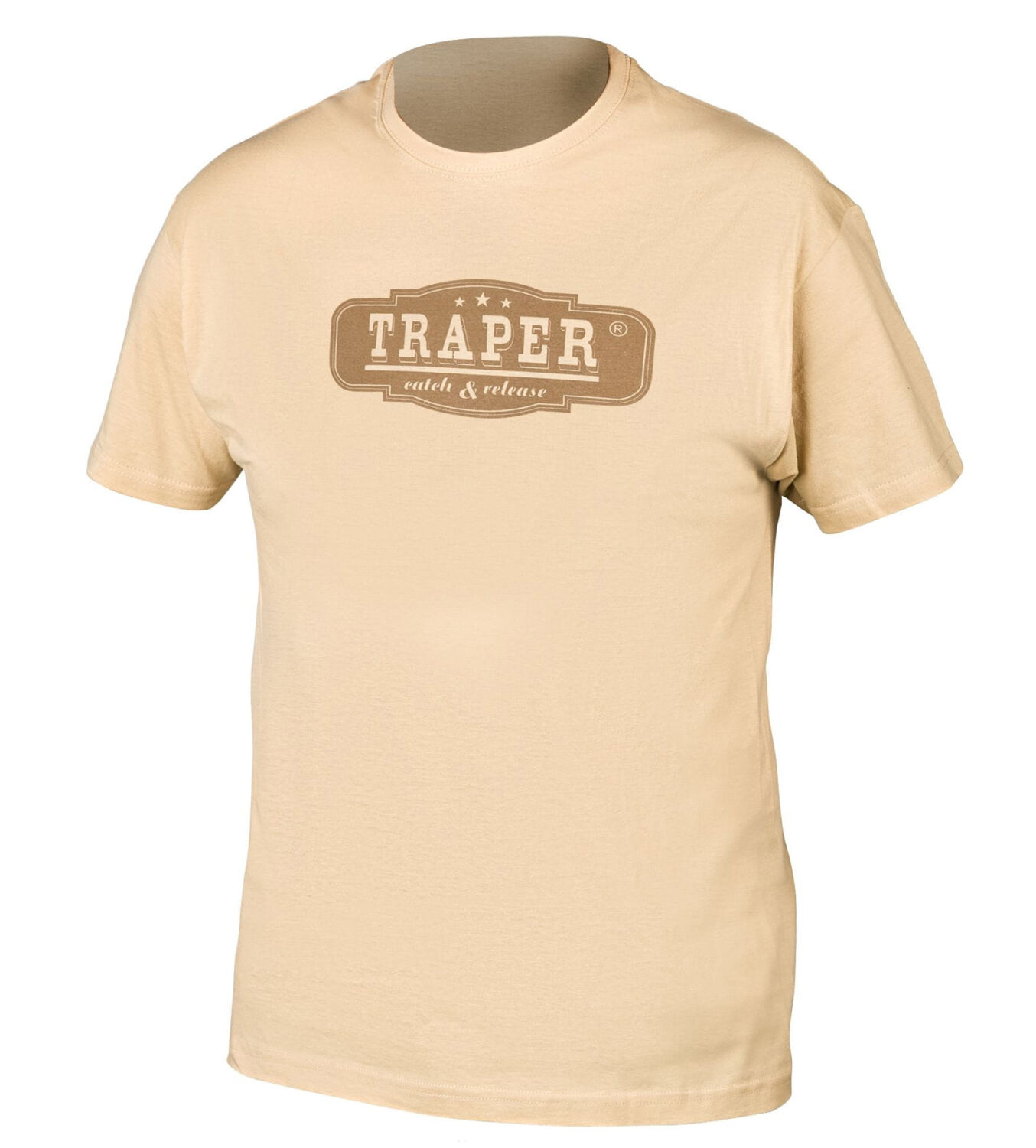 TRAPER T-SHIRT LOGO BEIGE L