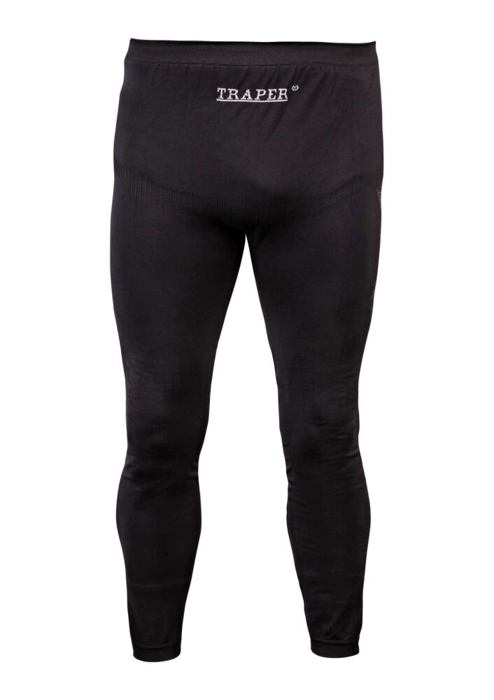 TRAPER SPODNIE TERMICZNE JUKON BLACK M