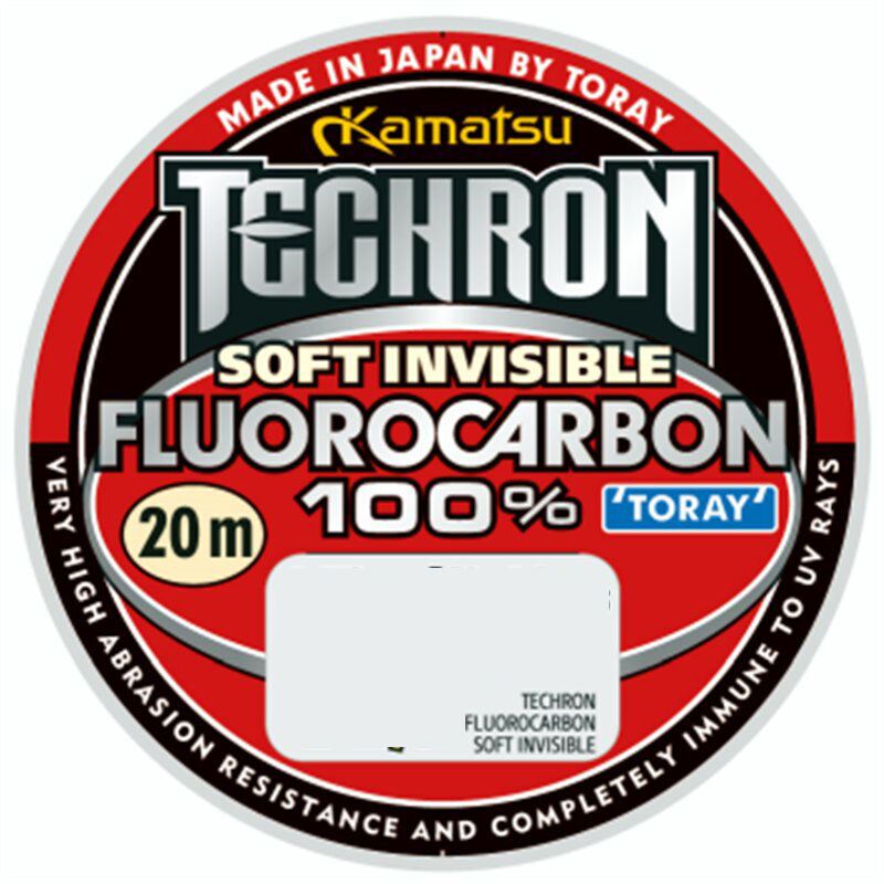 KAMATSU TECHRON FLUOROCARBON 100% SOFT INVISIBLE 20m 0,377mm