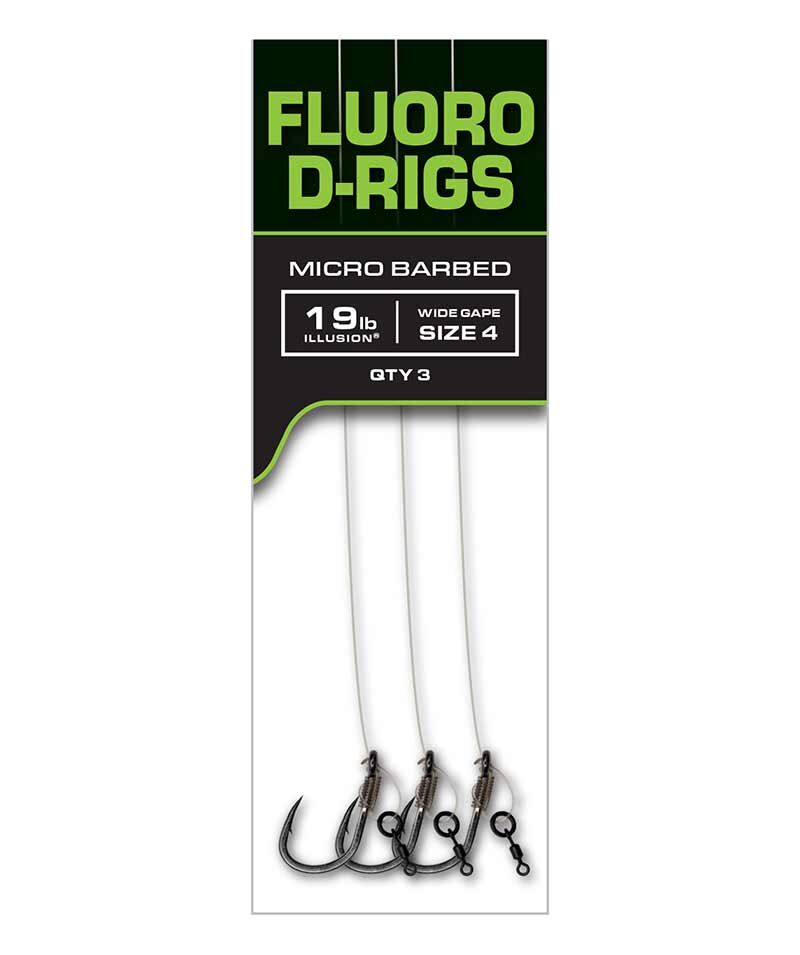 FOX HACZYK Z PRZYPONEM CARP READY RIGS FLUORO D-RIG 6