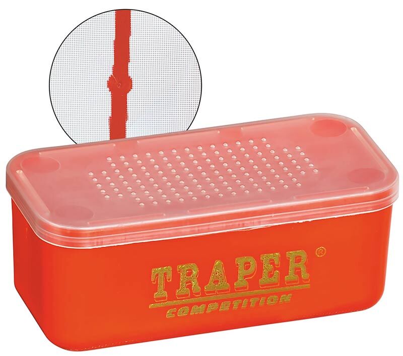 TRAPER PUDEŁKO Z SIATKĄ 0,25l