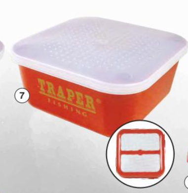 TRAPER PUDEŁKO NA ROBAKI Z SIATKĄ 1,25 L 