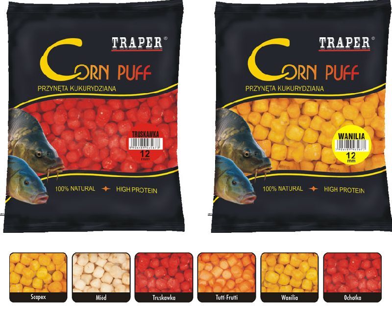 TRAPER CORN PUFF CZOSNEK 20g 8mm