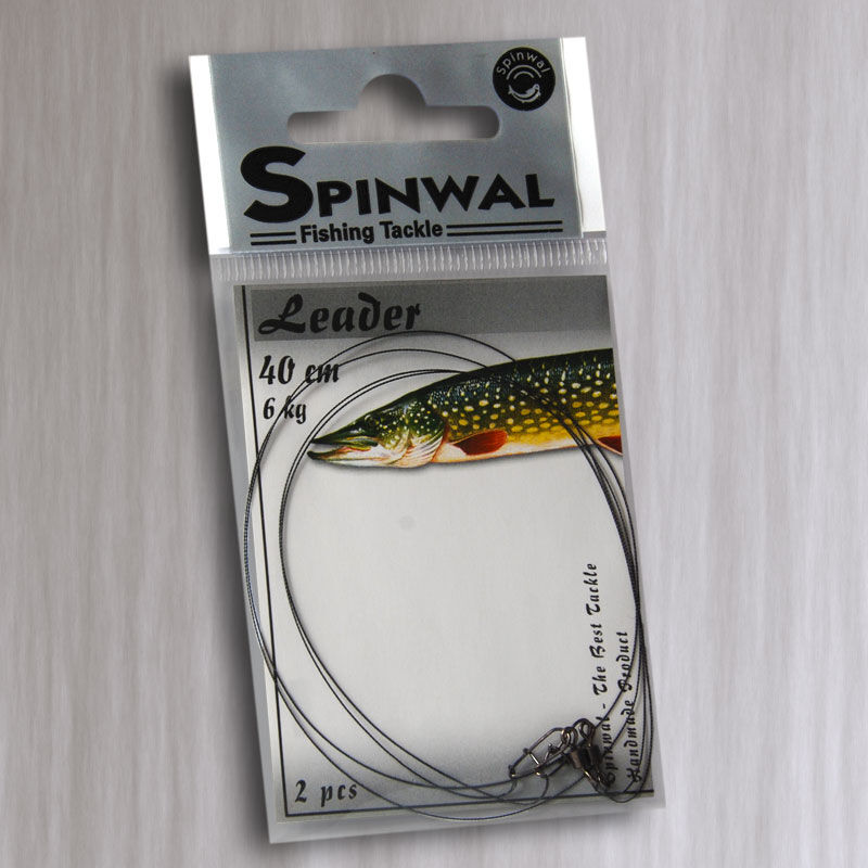 SPINWAL PRZYPON WOLFRAMOWY 40cm 6kg ZBROJONY