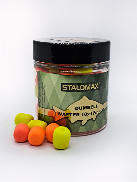 STALOMAX DUMBELL 10x12mm MARCEPAN ORZECH 75ml FLUO