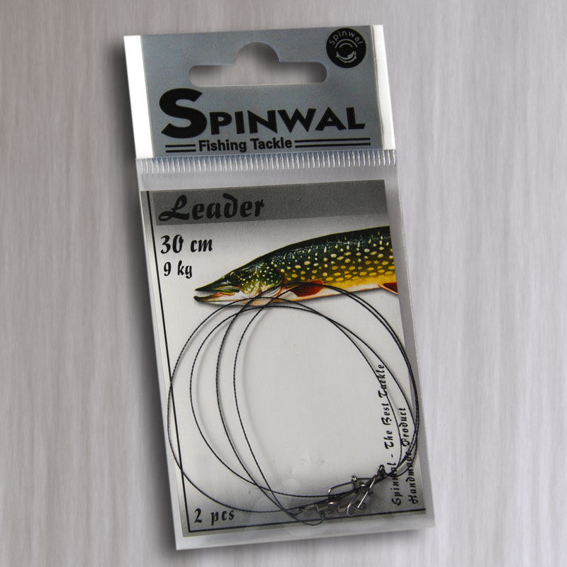 SPINWAL PRZYPON WOLFRAMOWY 30cm 9kg ZBROJONY