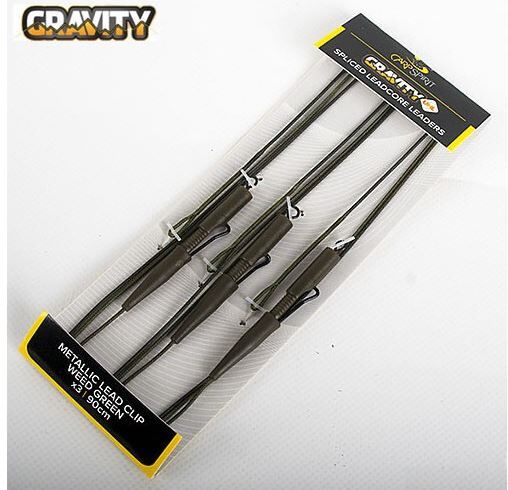 CARP SPIRIT GRAVITY METAL LEAD CLIP LEADCORE 