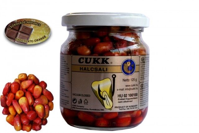 CUKK KUKURYDZA SUCHA SŁOIK 220ml CZEKOLADA POMARAŃCZA