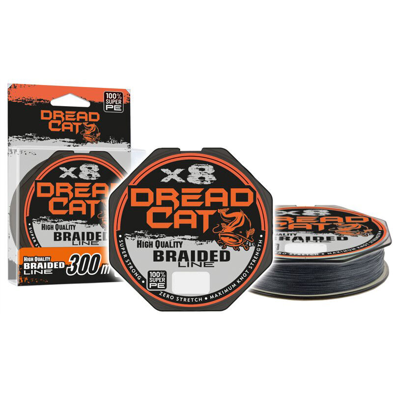 KONGER PLECIONKA SUMOWA DREAD CAT X8 BLACK 0,30mm 300m
