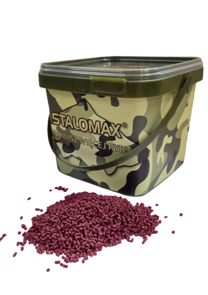 STALOMAX PELLET READY 2 WIADERKO 500g TRUSKAWKA