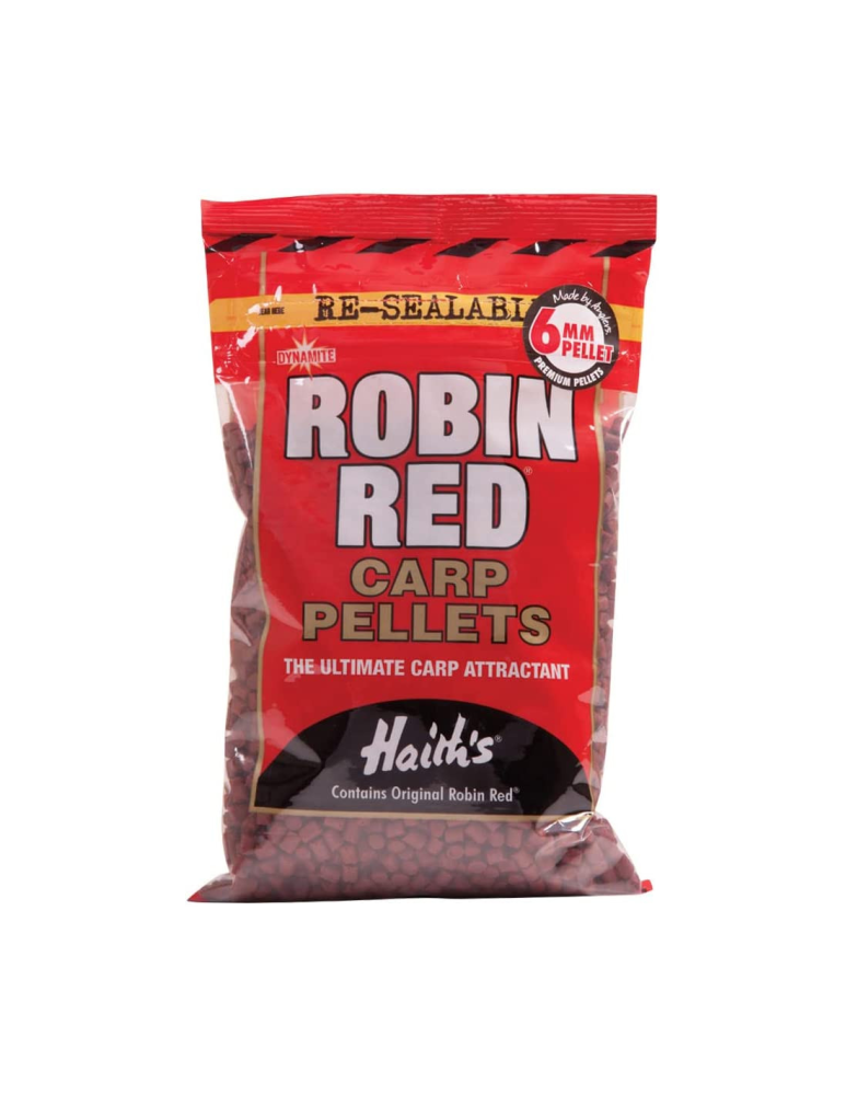DYNAMITE BAITS PELLET ROBIN RED 900g 6mm