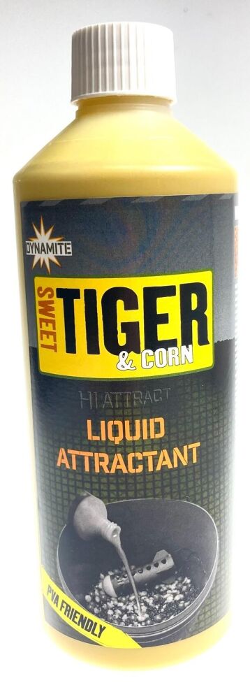 DYNAMITE BAITS LIQUID 500ml SWEET TIGER & CORN