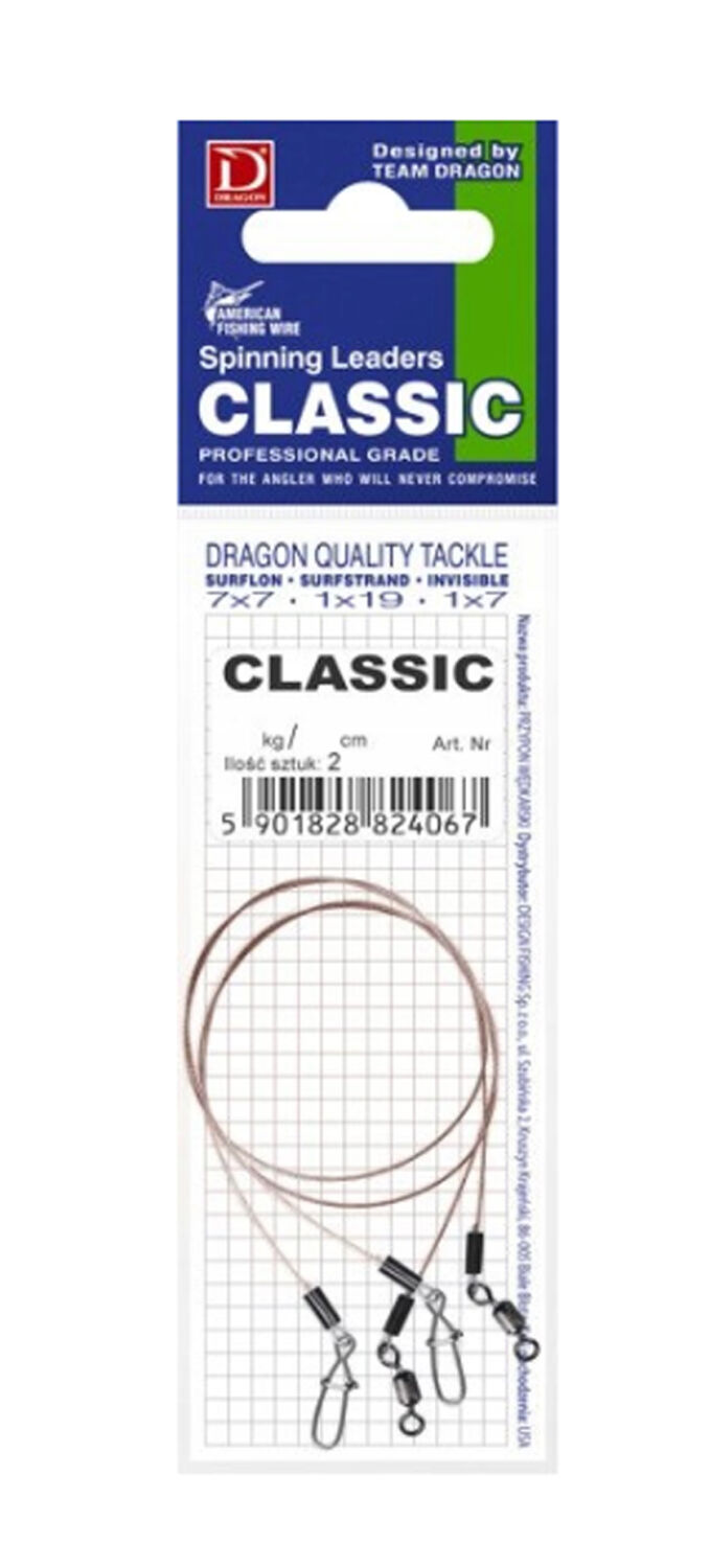 DRAGON PRZYPON CLASSIC SURFSTRAND 7x7 6kg  40cm
