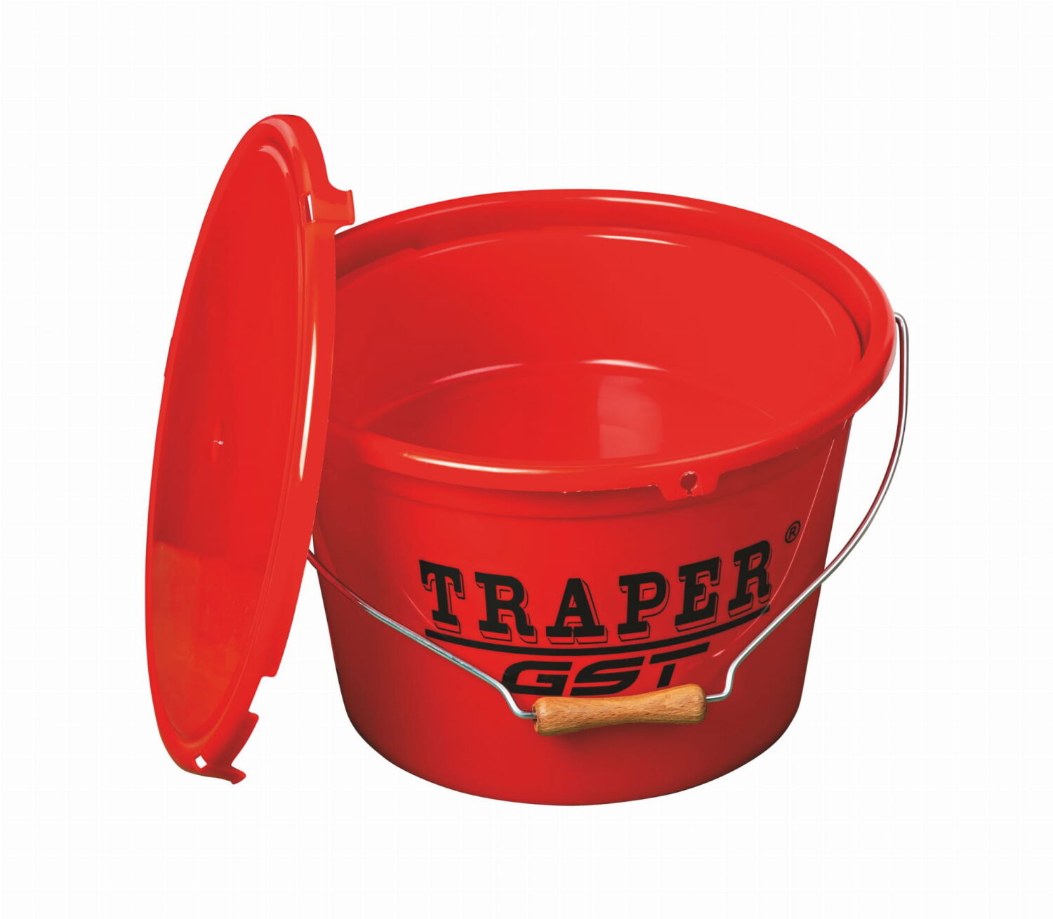 TRAPER WIADRO Z MISKĄ I POKRYWĄ 13L
