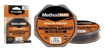 KONGER PLECIONKA METHODMAN IRIDIUM FEEDER BROWN 150m 0,305mm