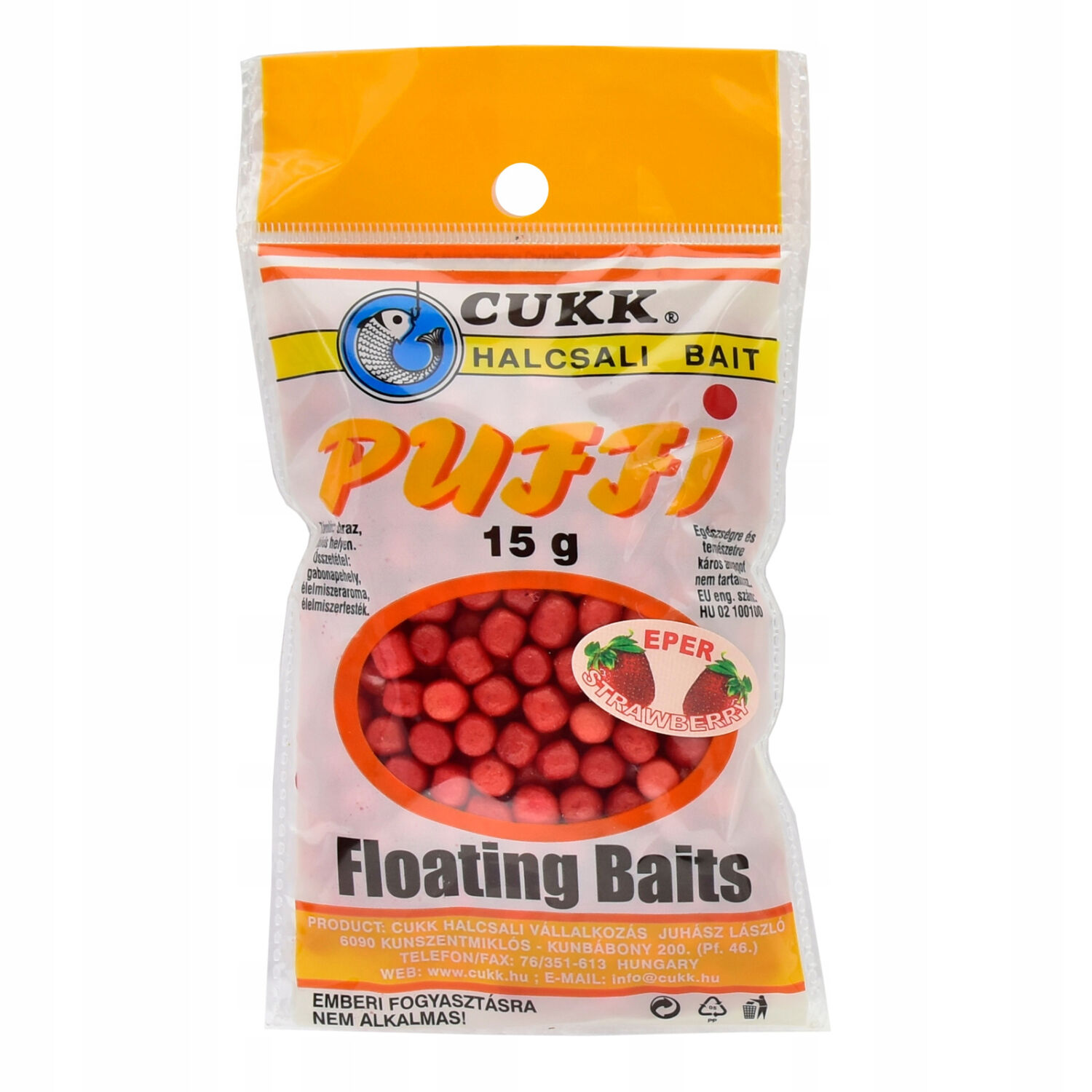 CUKK PUFFI 15g MINI TRUSKAWKA