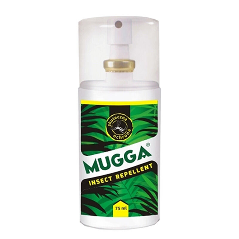 MUGGA DEET SPRAY 9,5% - SKUTECZNY PREPARAT NA KOMARY / KLESZCZE