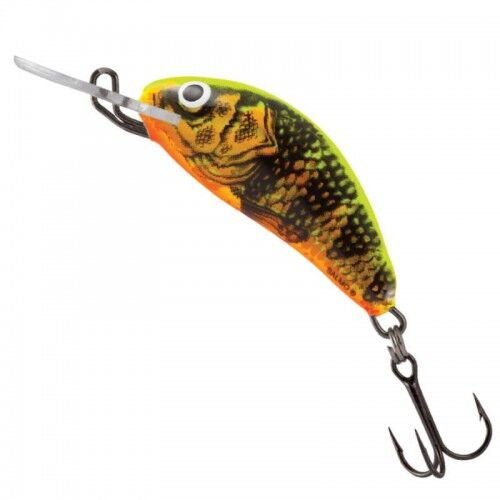SALMO WOBLER HORNET FLOAT 3,5cm GOLD FLUO PERCH - 2
