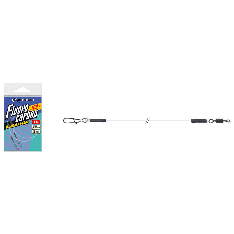 KAMATSU PRZYPON FLUOROCARBON SLIM INV 0,30 25cm