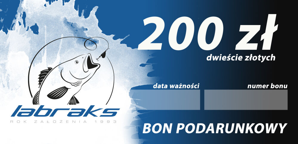 BON PODARUNKOWY 200 zł WERSJA ELEKTRONICZNA