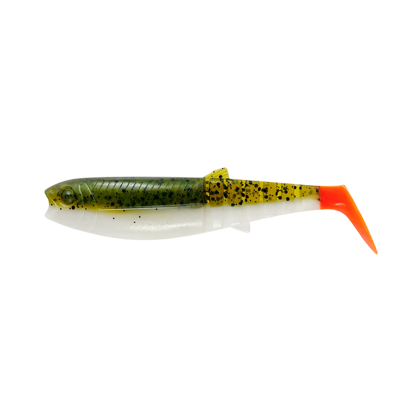 SAVAGE GEAR PRZYNĘTA CANNIBAL SHAD 12,5cm OLIVE HOT ORANGE