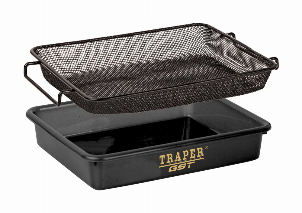 TRAPER KUWETA MEDIUM BLACK Z SITEM 31x26x7 / oczko 2 mm